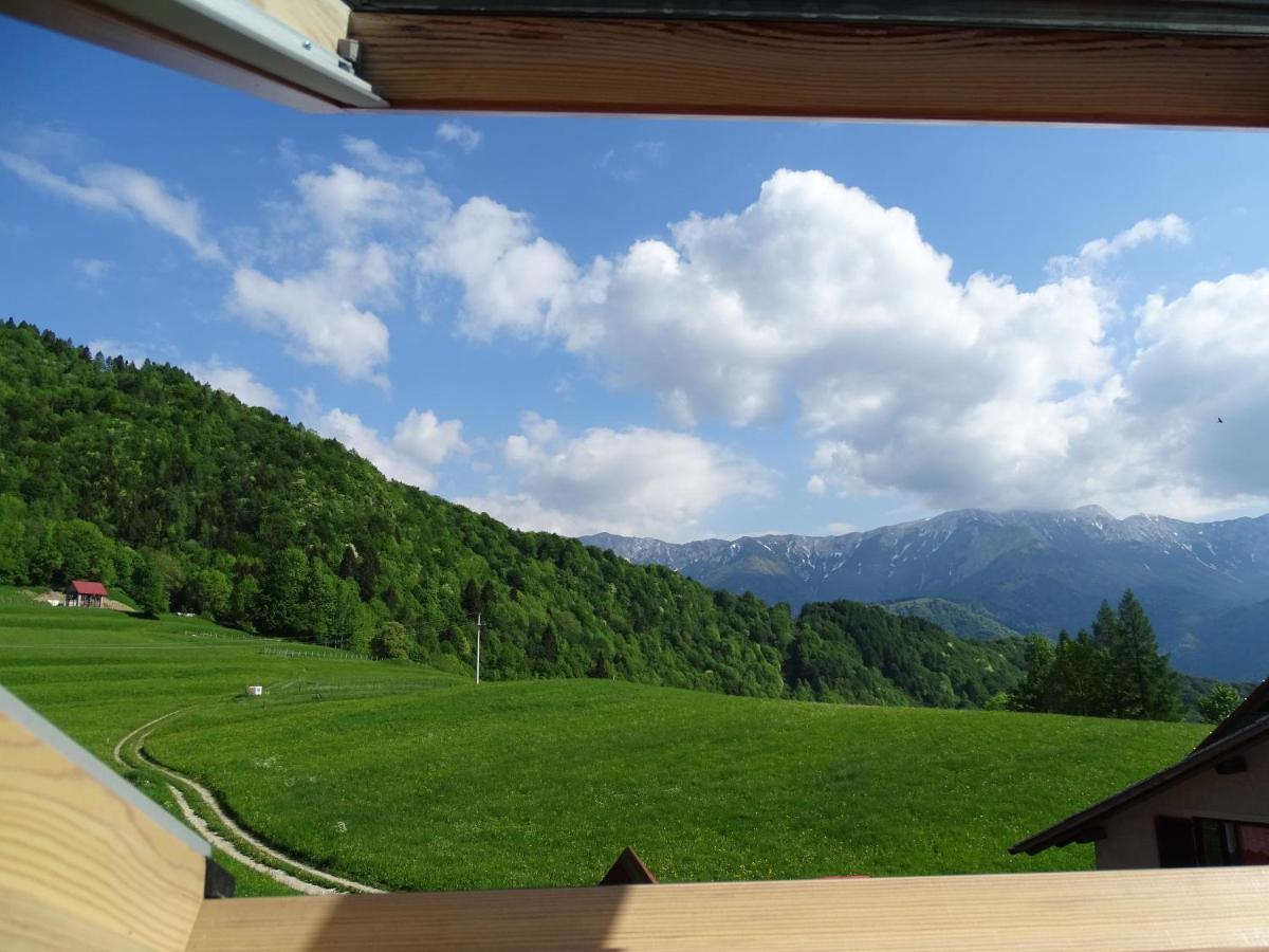 Apartmaji Pr-Gujlu Sela Nad Podmelcem 5220 Tolmin Podmelec Kültér fotó