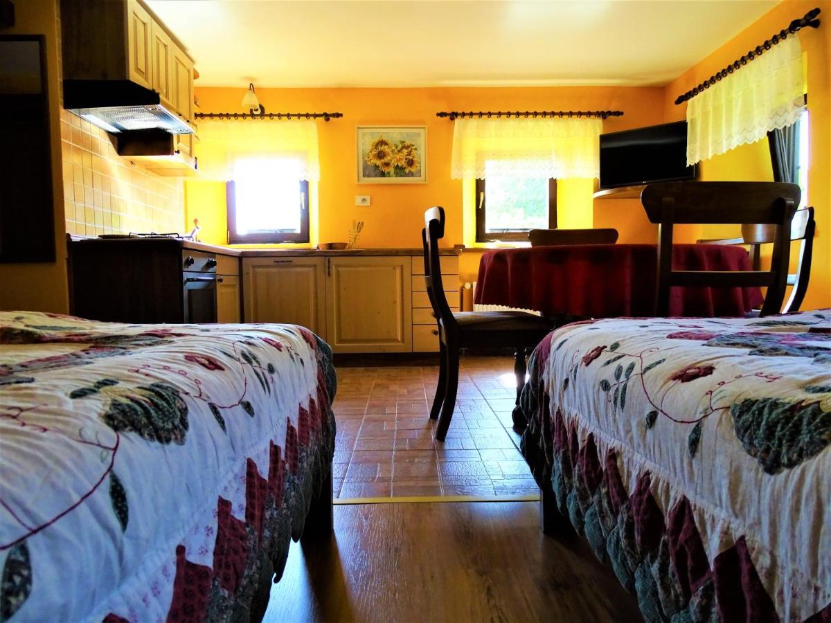 Apartmaji Pr-Gujlu Sela Nad Podmelcem 5220 Tolmin Podmelec Kültér fotó