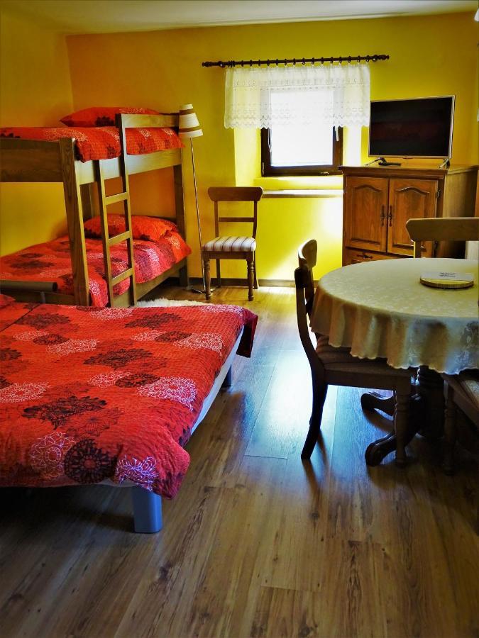 Apartmaji Pr-Gujlu Sela Nad Podmelcem 5220 Tolmin Podmelec Kültér fotó